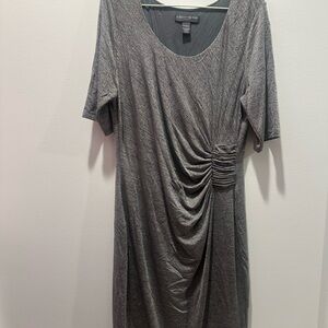 Gray A Pea in the Pod Maternity Dress